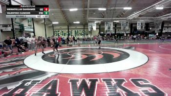 179.5 lbs Rr Rnd 2 - Hikmatullah Bahramee, Grizzly Wrestling Club vs Valentino Clemons, BTWC