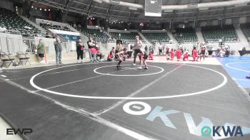 61 lbs Rr Rnd 1 - Jolene Chuculate, Oklahoma Supergirls 9U vs Emma Campbell, Mojo Grappling Academy