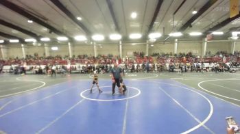 46 lbs Consolation - Lorenzo Perez, Rising Sun WC vs Jeremy Thompson, Ganado WC
