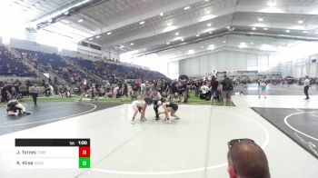 101 lbs Consi Of 8 #2 - Jocelyn Torres, Threshold WC vs Kaliya Klise, Gold Rush Wrestling