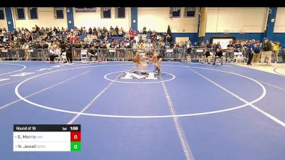 113 lbs Round Of 16 - Shea Morris, Haverhill vs Noah Jewell, Springfield Central
