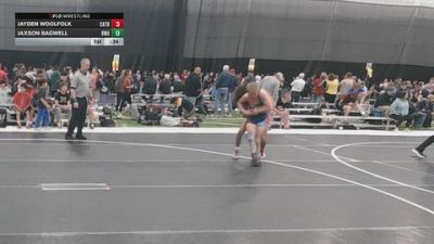132 lbs Cons. Sub-rd Of 32 - Jaxson Bagwell, RWA vs Jayden Woolfolk, Carrollton Thunder