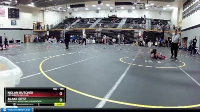 106 lbs Cons. Round 1 - Dylan McClean, Indiana vs Kaidan Schafer, Hybrid Wrestling Club