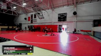 133 lbs Quarterfinal - Jacob Hodge, Sacramento City College vs Emilio Medina, Mt. San Antonio