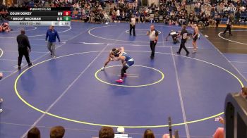 165 lbs Champ. Round 1 - Brody Heckman, Alexander vs Colin Doxey, Newfane