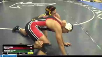 141 lbs Quarterfinal - Kendal Frank, Sacramento City vs Zayn Patel, Santa Ana