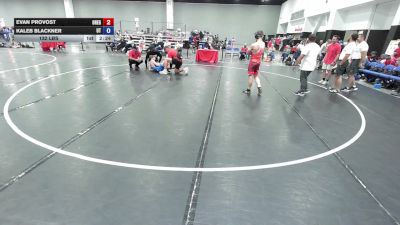 132 lbs Evan Provost, Team Oregon vs Kaleb Blackner, Team Utah
