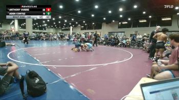 132 lbs Cons. Round 4 - Anthony Oubre, Brother Melchoir vs Aden Cortez, Pace HS