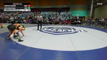 106 lbs Round Of 16 - Lincoln Valdez, Pomona vs Jack Mulvahill, Cascade