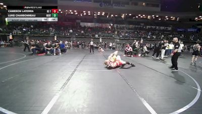 152 lbs Consi Of 8 #1 - Cameron Laterra, DC Trained vs Luke Charbonneau, North Hunterdon