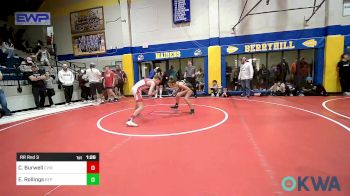 84-88 lbs Rr Rnd 3 - Corbin Burwell, Caney Valley Wrestling vs Emerson Rollings, Tulsa Blue T Panthers