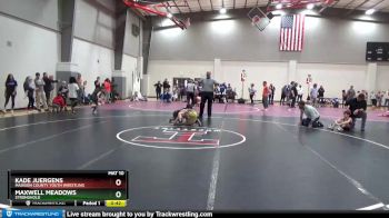 85 lbs Semifinal - Maxwell Meadows, Stronghold vs Kade Juergens, Madison County Youth Wrestling