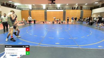 132 lbs Consolation - Hunter Cravens, Harrison Top Dog Wrestling Club vs Collin Armona, Guerrilla Wrestling Academy