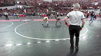 150 lbs Quarterfinal - Daniel Woods, Toss Em Up Wrestling Academy vs Jackson Spatz, Wausau West