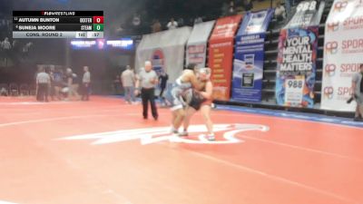 190 Class 1 lbs Cons. Round 2 - Autumn Bunton, Dexter vs Suneja Moore, STEAM Academy