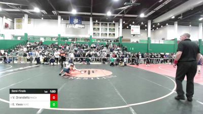 101 lbs Semifinal - Vincent Orandello, MacArthur vs Edward Vass, Valley Central