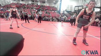 73 lbs Semifinal - Liam Dyches, Bartlesville Wrestling Club vs River Looper, Tonkawa Takedown Club