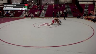 113 lbs 3rd Place Match - Hunter Danielson vs Rylan Moritz, Jack Pine Savage