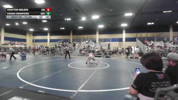78 lbs 2nd Place - Chayton Nielsen, Spring Hills WC vs Logan Crawford, Northwest Elite