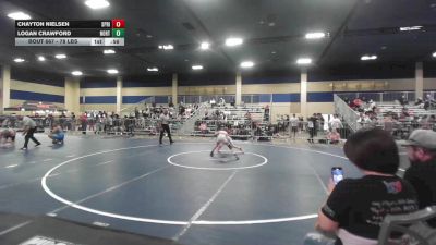 78 lbs 2nd Place - Chayton Nielsen, Spring Hills WC vs Logan Crawford, Northwest Elite