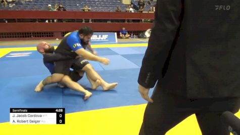 Juan Jacob Cordova vs Aaron Robert Geiger 2024 Pan IBJJF Jiu-Jitsu No-Gi Championship