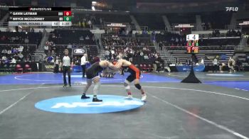 197 lbs Cons. Round 2 - Bryce McCloskey, Mount Union vs Gavin Layman, Ohio Northern