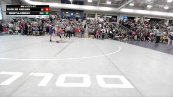 125 lbs Cons. Semi - Makayla Carrick, Salem Hills vs Madeline Halligan, Mountain Crest