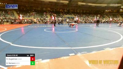 76 lbs Consi Of 32 #2 - Ryker Gugelman, Hawk vs Brody Romero, Wrestling Academy Of The Rockies