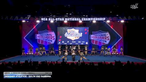 Designer Athletics - Dolce and Gabbana [2026 L4 Senior Coed - Small Day 2] 2026 NCA All-Star National Championship