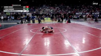113 lbs Cons. Round 6 - James Chudy, Capistrano Valley vs Cole Jensen, Rocky Mountain