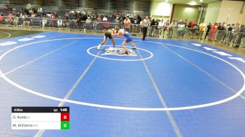 113 lbs Consi Of 32 #1 - Dru Ayala, IA vs Marcus Williams, NM