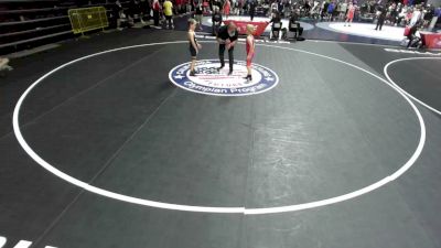 77 lbs 5th Place Match - Luke Morales, Revival School Of Wrestling vs Hunter Cole, Turlock Wrestling Club