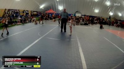 48 lbs Round 4 (6 Team) - Gunner Kowalski, Killer Elite vs Grayson Ritter, Warrior RTC