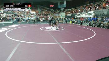 165 lbs Cons. Semi - Kristopher Monroe, Nickerson HS vs Zane Aikin, Frontenac HS