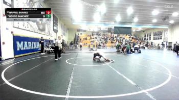 106 lbs Cons. Round 2 - Rafael Suarez, Westminster vs Royce Sanchez, Santa Ana