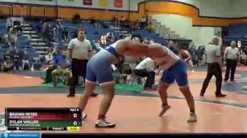 285 lbs Quarterfinal - Dylan Waller, Elizabethtown College vs Brayan Reyes, Millikin University