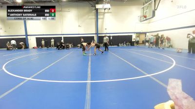 113 lbs Consi Of 16 #2 - Alexander Brady, MetroWest United vs Anthony SATERIALE, MetroWest United