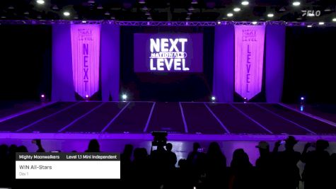 WIN All-Stars - Day 1 [2023 Mighty Moonwalkers Level 1.1 Mini Independent] 2023 Next Level Nationals-Louisville