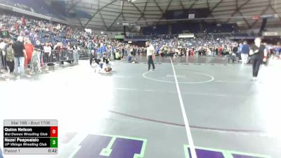 70 lbs 3rd Place Match - Quinn Nelson, Mat Demon Wrestling Club vs Nezel Peapealalo, UP Vikings Wrestling Club