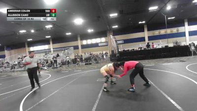 116 lbs Consi Of 16 #2 - Ameerah Colon, Thorobred vs Allisson Cano, Livewire