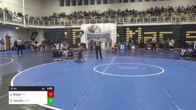 145 lbs R-64 - Jaden Diggs, Mt.St.Joseph-MD vs Calio Zanella, Burrell