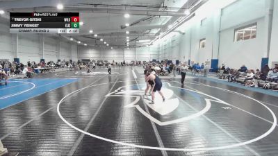 285 lbs Champ. Round 2 - Trevor Gitski, Wilkes vs Jimmy Yeingst, Elizabethtown