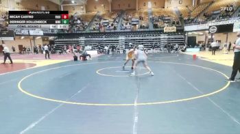 157 lbs Cons. Round 2 - Deringer Hollenbeck, Colorado School Of Mines vs Micah Castro, Fort Hays State
