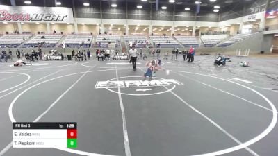 102 lbs Rr Rnd 3 - Eli Valdez, Wesley WC vs Teague Piepkorn, Rezults Wrestling