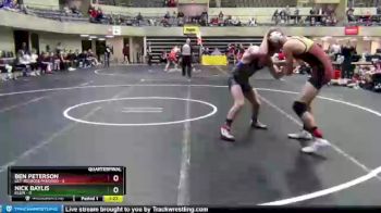 160 lbs Quarterfinals (8 Team) - Nick Baylis, Klein vs Ben Peterson, GET-Melrose/Mindoro