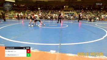 110 lbs Consi Of 8 #1 - Korben Warner, Purler Wrestling vs Evan MacCallum, MWC Wrestling Academy