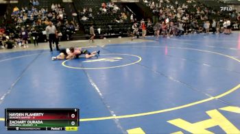 125 lbs Finals (2 Team) - Zachary Ourada, Nebraska-Kearney vs Hayden Flaherty, Ouachita Baptist