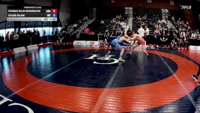 71kg Cons. Round 6 - Thomas Ellis-Toddington, Lethbridge Amateur Wrestling Association vs Caleb Blain, Lakehead Wrestling Club