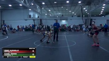 98 lbs Round 8 (10 Team) - Vinny Auguello, Barn Bros vs Daniel Dennis, Luchadores