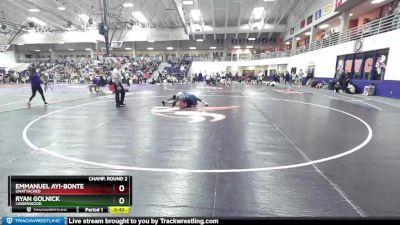 197 lbs Champ. Round 2 - Emmanuel Ayi-bonte, Unattached vs Ryan Golnick, Lindenwood